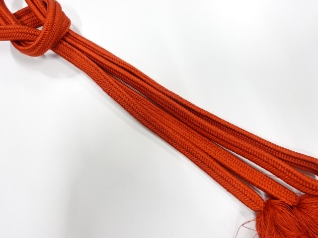 SILK Handmade Obijime (Obijime) by Domei, an Intangible Cultural Property